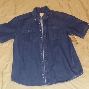 NWT, Mens, Jean shirt, button up